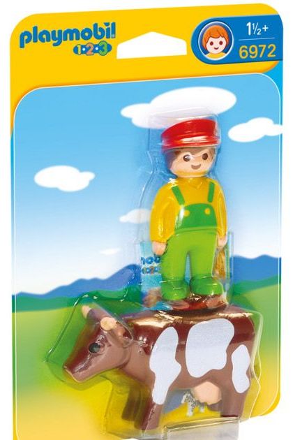 Игровой набор - Фермер с коровой  